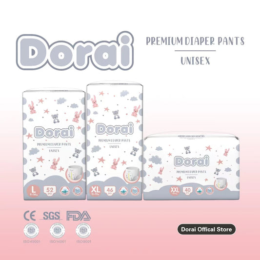 Dorai Baby Premium Diaper Pants Carton