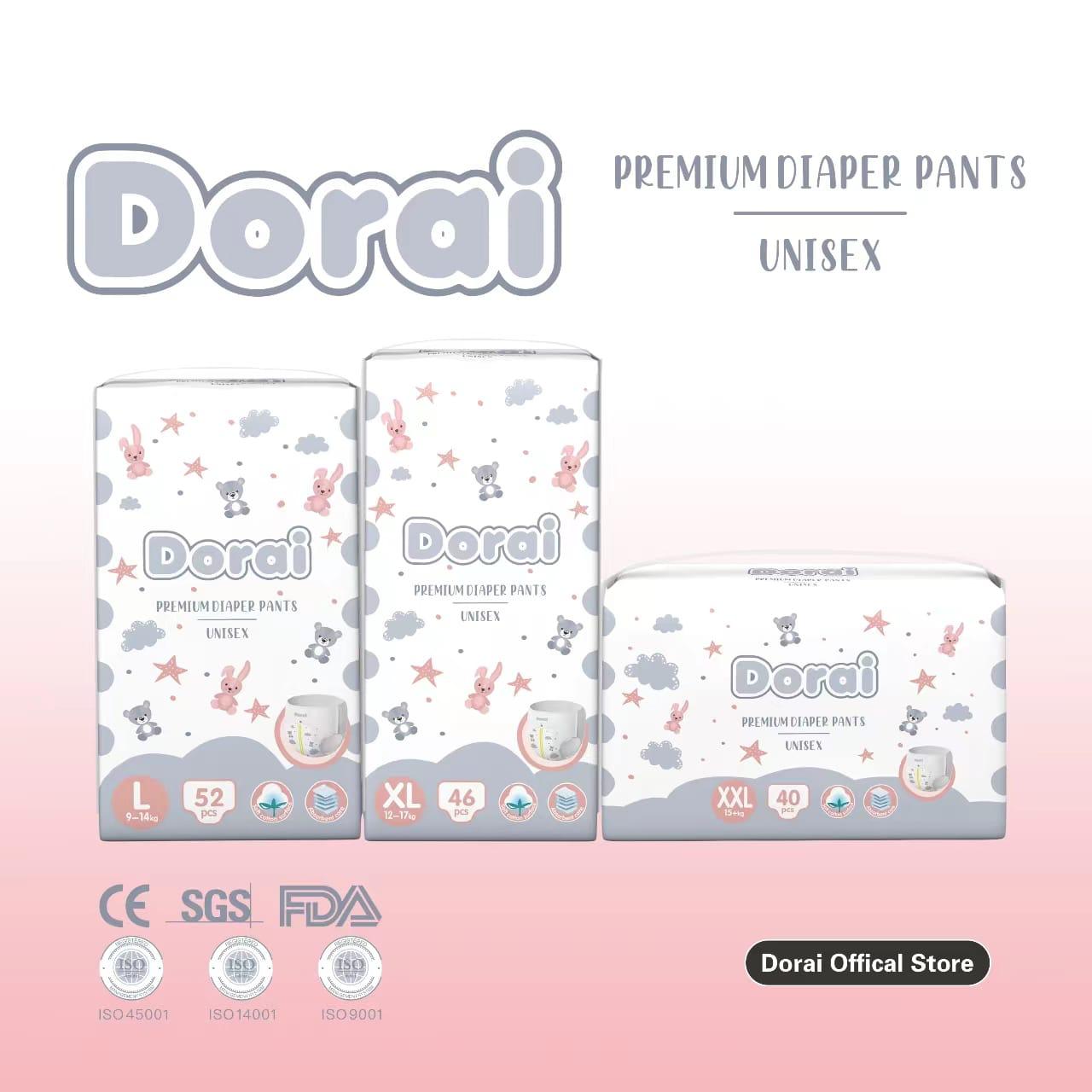 Dorai Baby Premium Pull-up Diaper Pants [Pack]